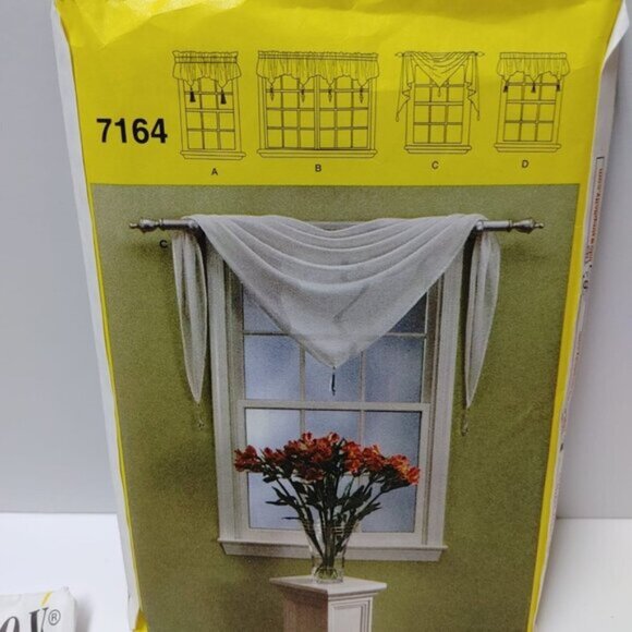 Window Treatments Sewing Patterns For Dummies UNCUT Simplicity - Picture 3 of 3